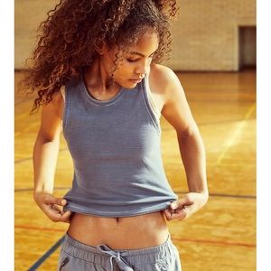 NWT Free People Movement Back To Basics Tank. Navy. Medium
